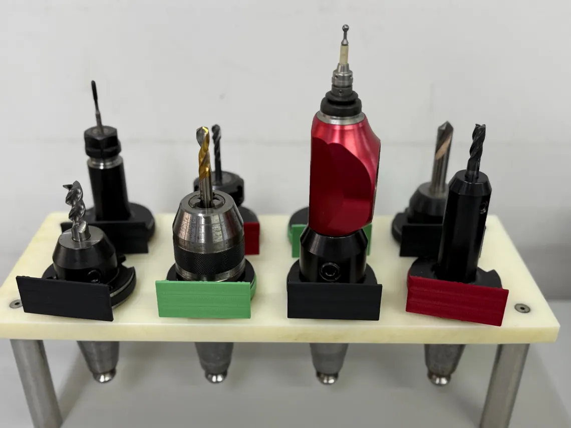 Daten-Clip für Werkzeugaufnahmen SK40 – CNC-Beschriftungshalter – Bild 2